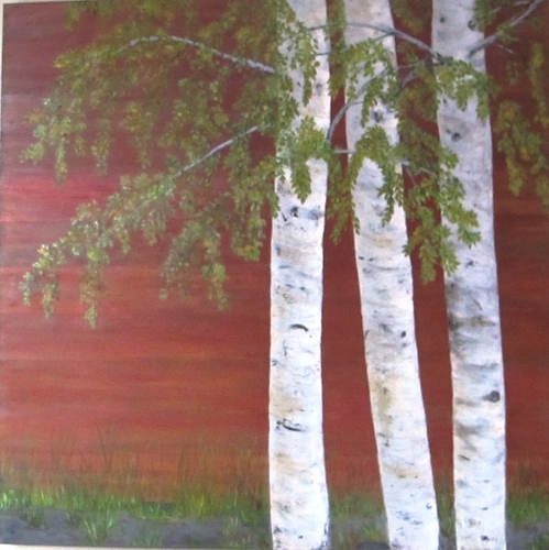 Birches & Barn