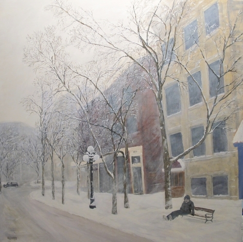 Snow Storm on Albert St