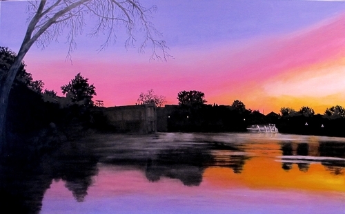 Sunrise on the Red River