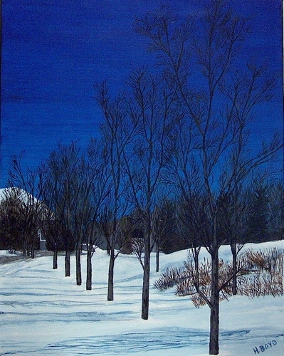 Winter View at the Forks